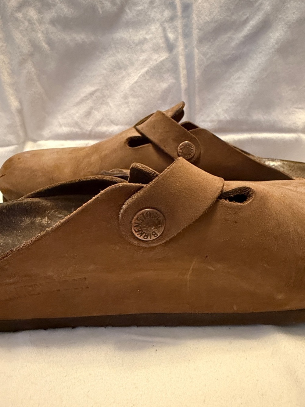 Birkenstock brown leather clogs - Picture 9 of 9